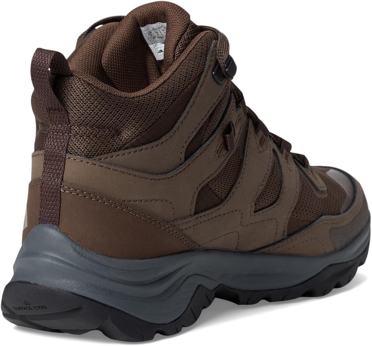 imageTHE NORTH FACE Mens Hedgehog 3 Mid Waterproof Hiking Boot Ripstop Leather Upper Rubber OutsoleSmokey BrownDemitasse Brown