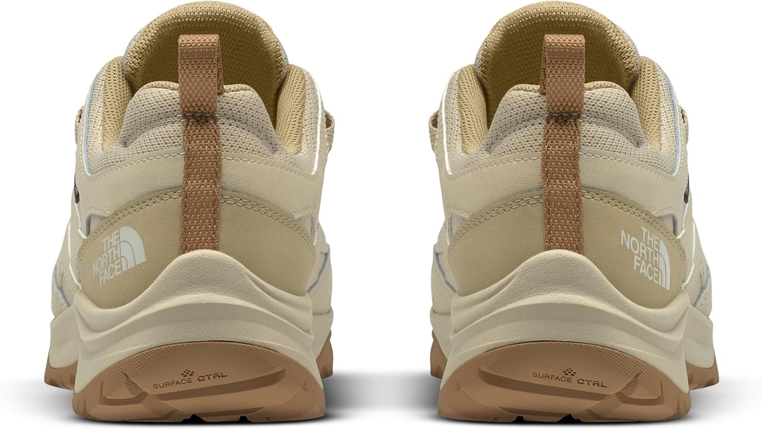 imageTHE NORTH FACE Mens Hedgehog 3 Waterproof Hiking Boot Ripstop Leather Upper Rubber OutsoleGravelKhaki Stone