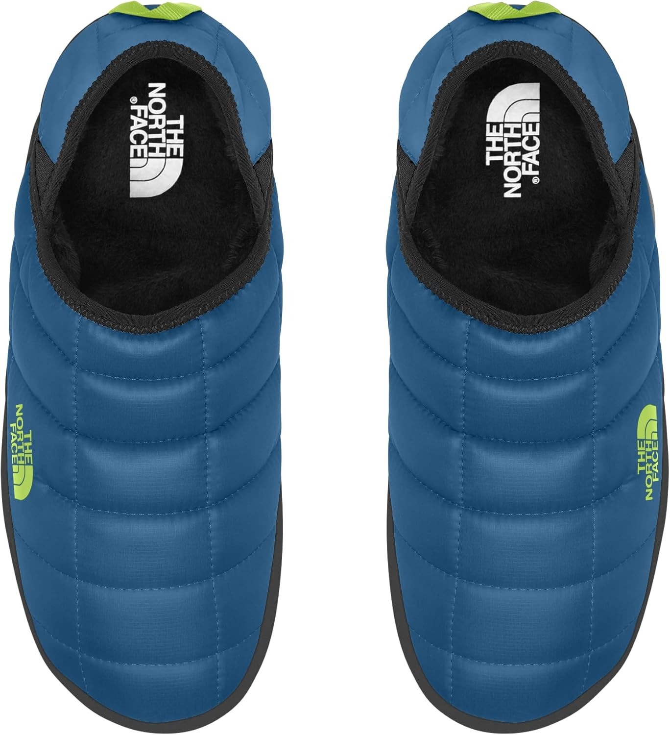 imageTHE NORTH FACE Mens Thermoball Traction Mule V Winter Shoe Insulated amp Water Repellent Rubber OutsoleBlue Green Safety Green