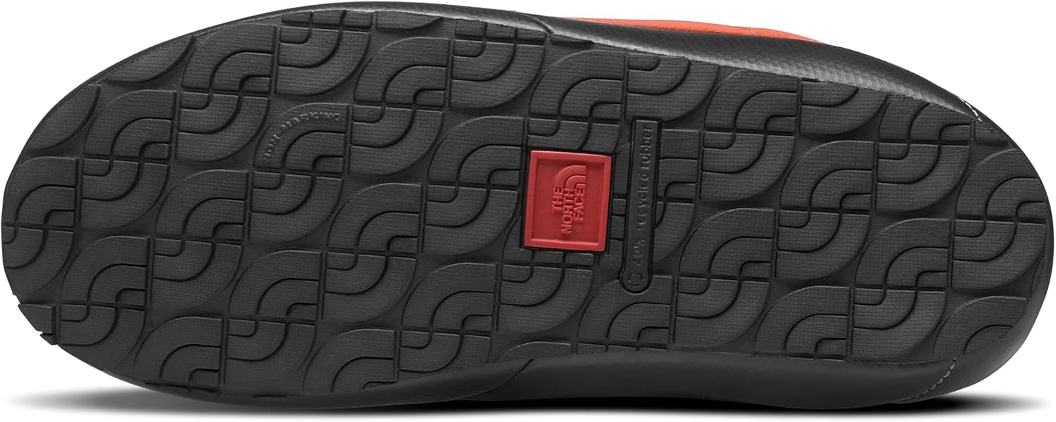 imageTHE NORTH FACE Mens Thermoball Traction Mule V Winter Shoe Insulated amp Water Repellent Rubber OutsoleBurnt OchreTnf White