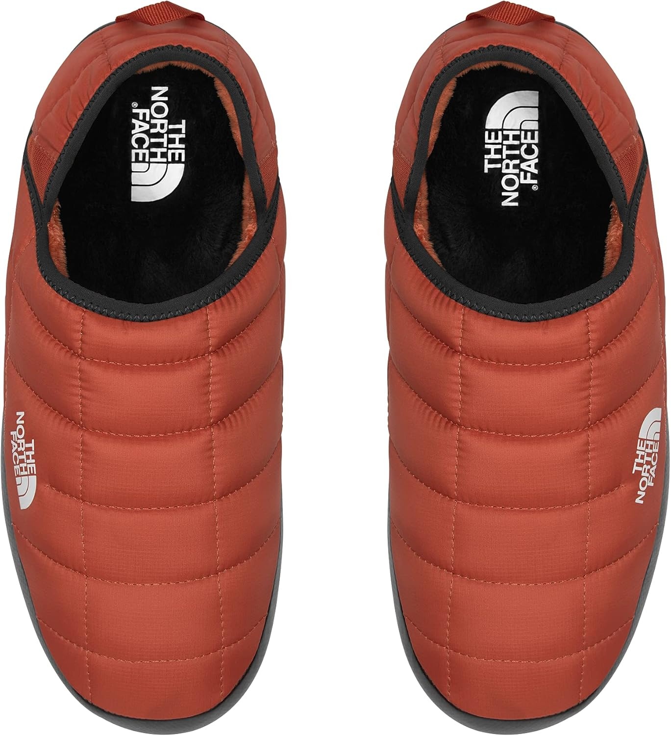 imageTHE NORTH FACE Mens Thermoball Traction Mule V Winter Shoe Insulated amp Water Repellent Rubber OutsoleBurnt OchreTnf White