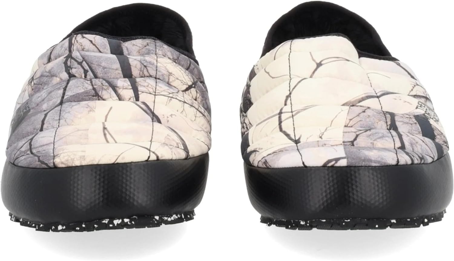 imageTHE NORTH FACE Mens Thermoball Traction Mule V Winter Shoe Insulated amp Water Repellent Rubber OutsoleImage Lift Camo White D