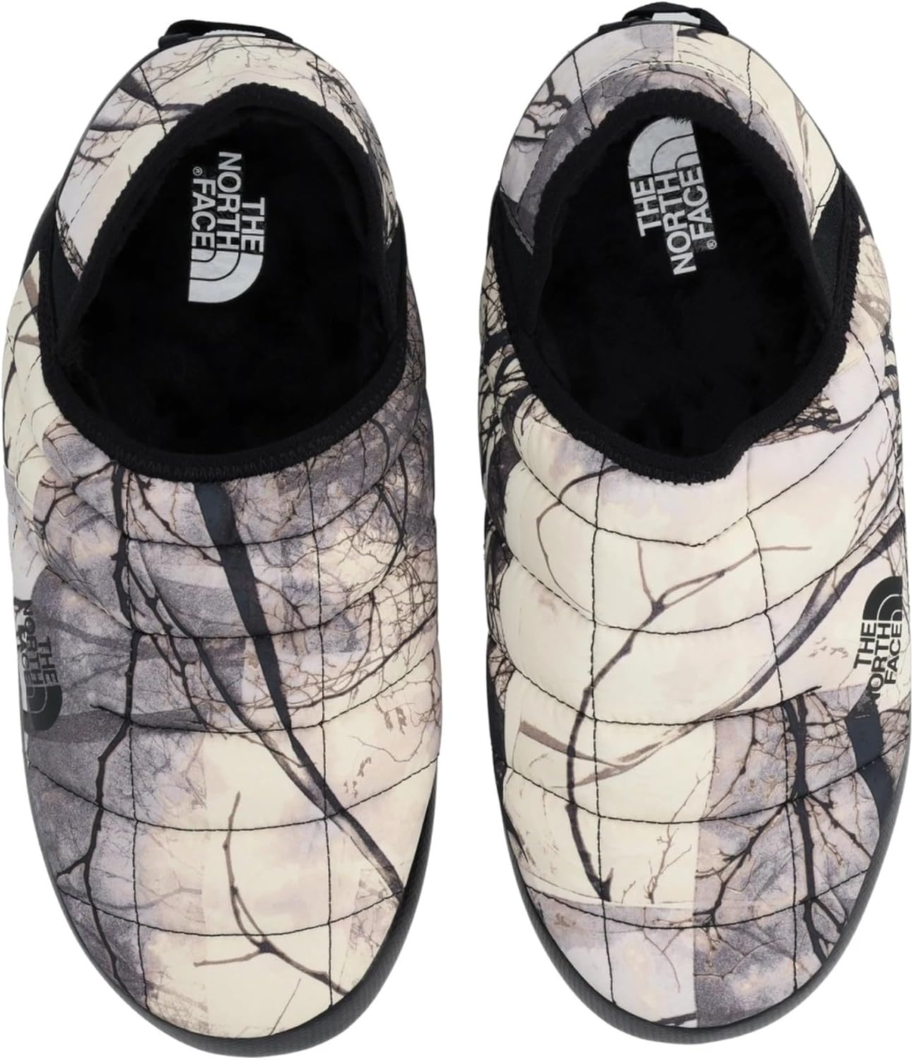 imageTHE NORTH FACE Mens Thermoball Traction Mule V Winter Shoe Insulated amp Water Repellent Rubber OutsoleImage Lift Camo White D