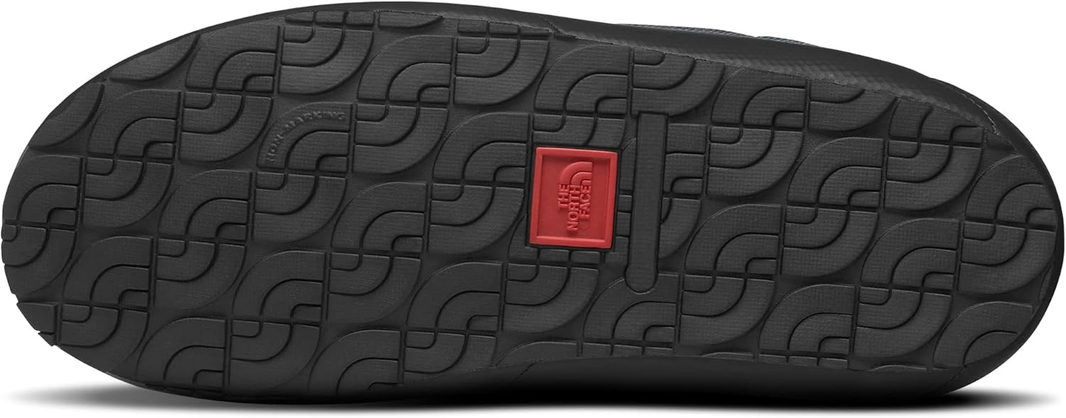 imageTHE NORTH FACE Mens Thermoball Traction Mule V Winter Shoe Insulated amp Water Repellent Rubber OutsolePhantom Grey Heather PrintTnf Black