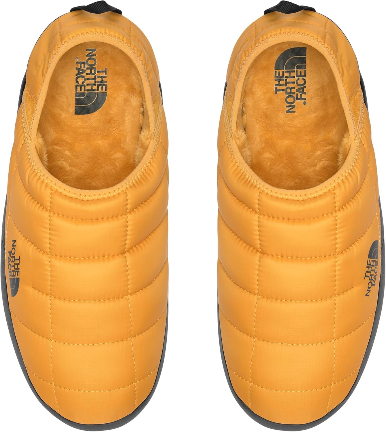imageTHE NORTH FACE Mens Thermoball Traction Mule V Winter Shoe Insulated amp Water Repellent Rubber OutsoleSummit GoldTnf Black