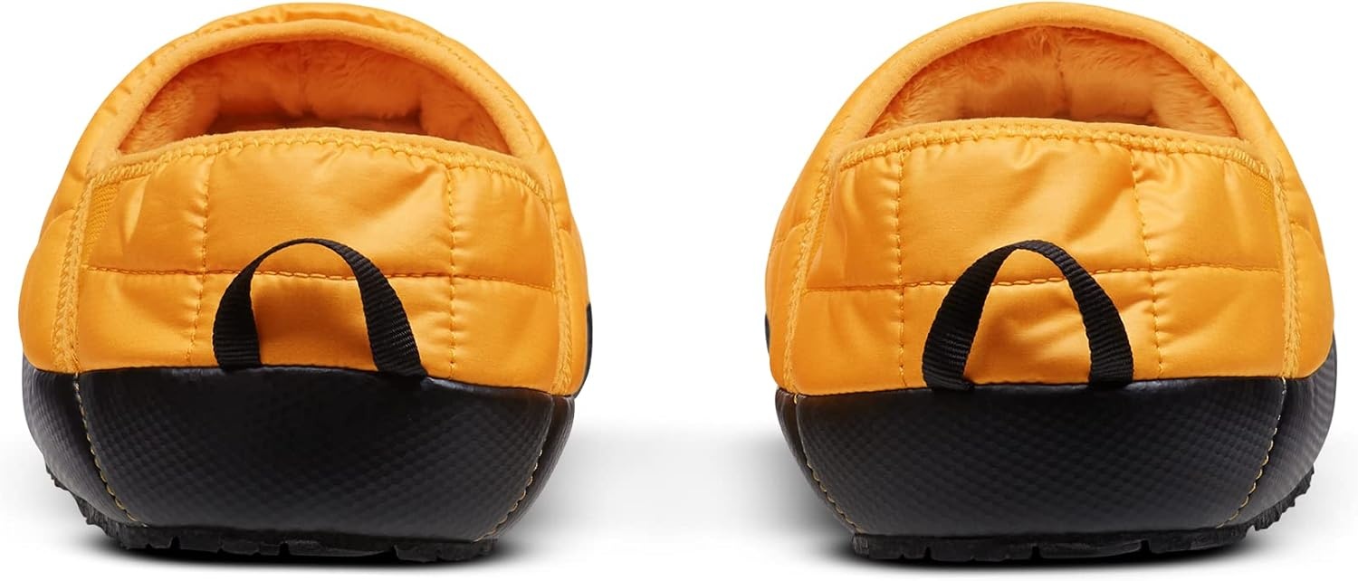 imageTHE NORTH FACE Mens Thermoball Traction Mule V Winter Shoe Insulated amp Water Repellent Rubber OutsoleSummit GoldTnf Black