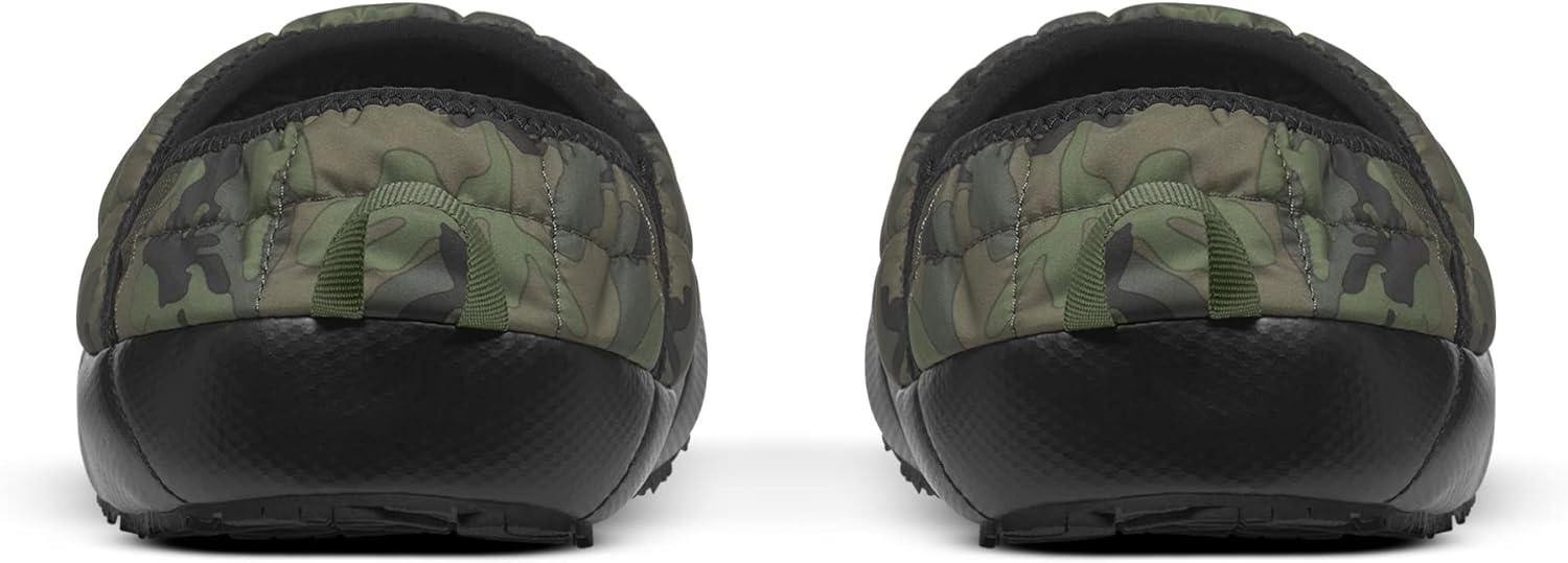imageTHE NORTH FACE Mens Thermoball Traction Mule V Winter Shoe Insulated amp Water Repellent Rubber OutsoleThyme Brushwood Camo PrintThyme
