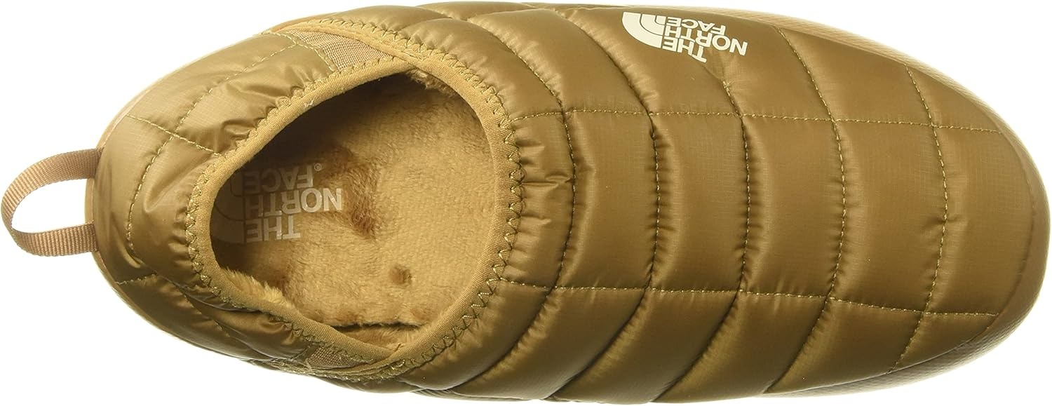 imageTHE NORTH FACE Mens Thermoball Traction Mule V Winter Shoe Insulated amp Water Repellent Rubber OutsoleUtility Braun Bleached Sand