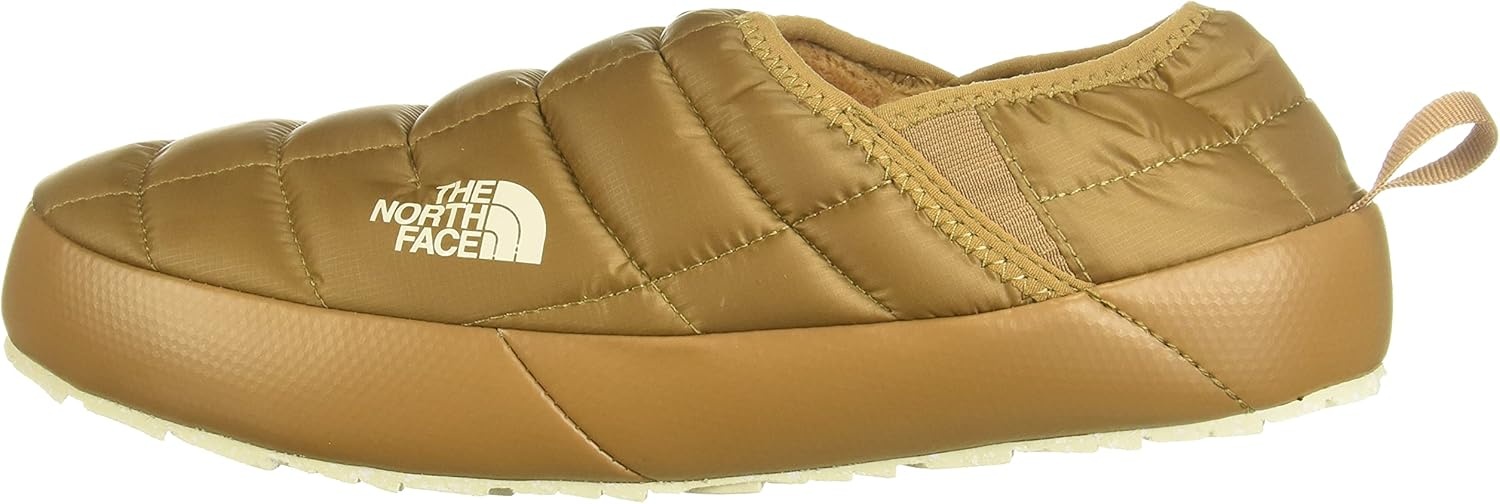 imageTHE NORTH FACE Mens Thermoball Traction Mule V Winter Shoe Insulated amp Water Repellent Rubber OutsoleUtility Braun Bleached Sand