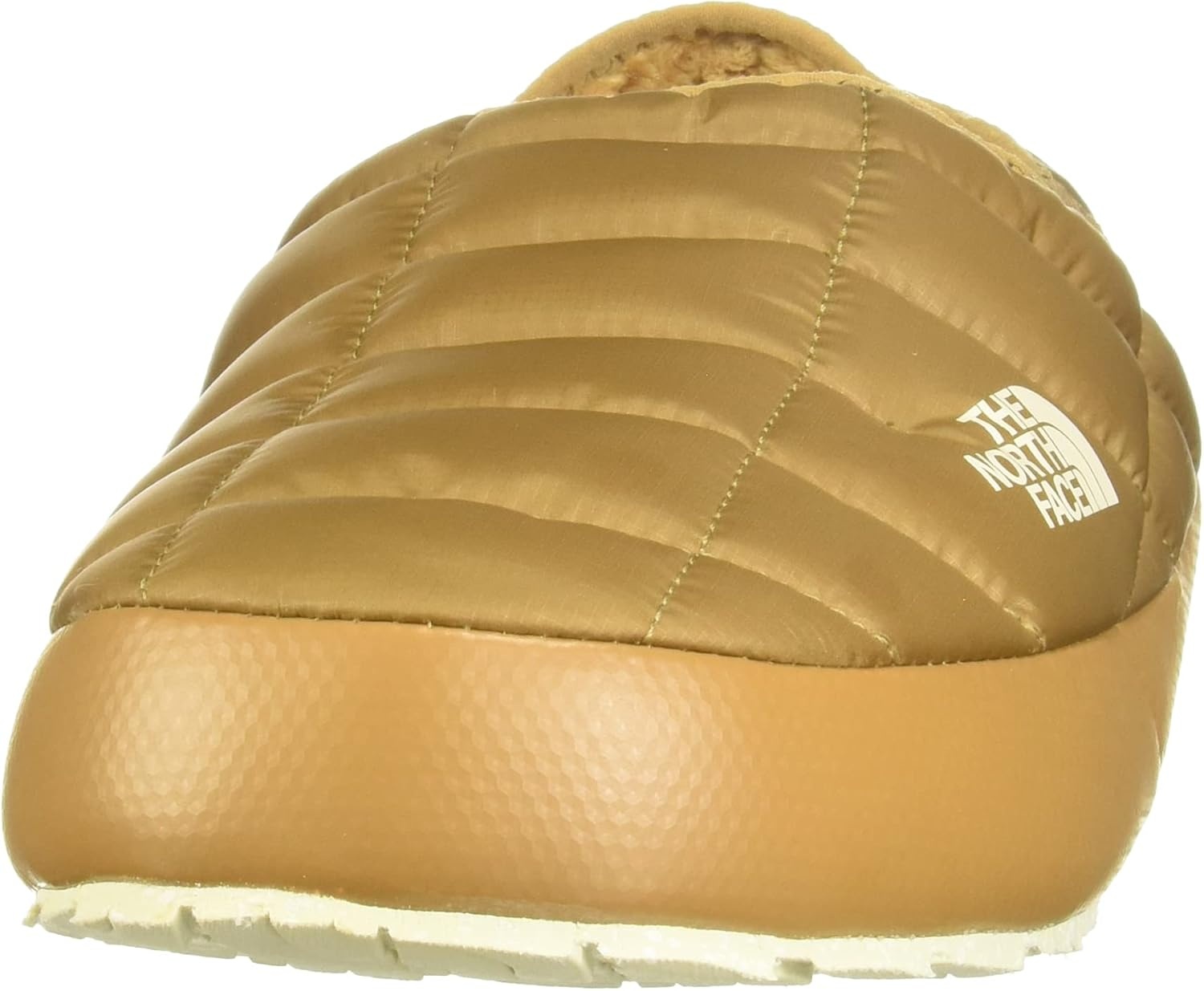 imageTHE NORTH FACE Mens Thermoball Traction Mule V Winter Shoe Insulated amp Water Repellent Rubber OutsoleUtility Braun Bleached Sand