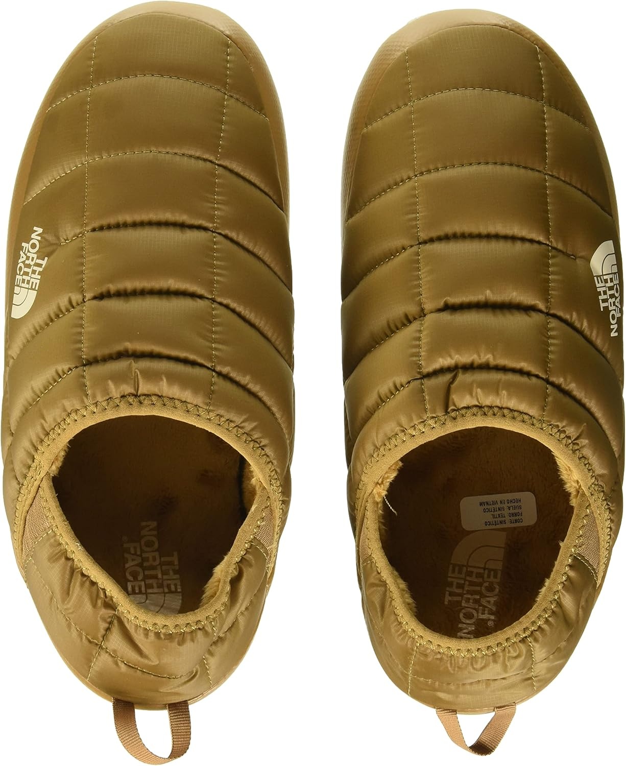 imageTHE NORTH FACE Mens Thermoball Traction Mule V Winter Shoe Insulated amp Water Repellent Rubber OutsoleUtility Braun Bleached Sand