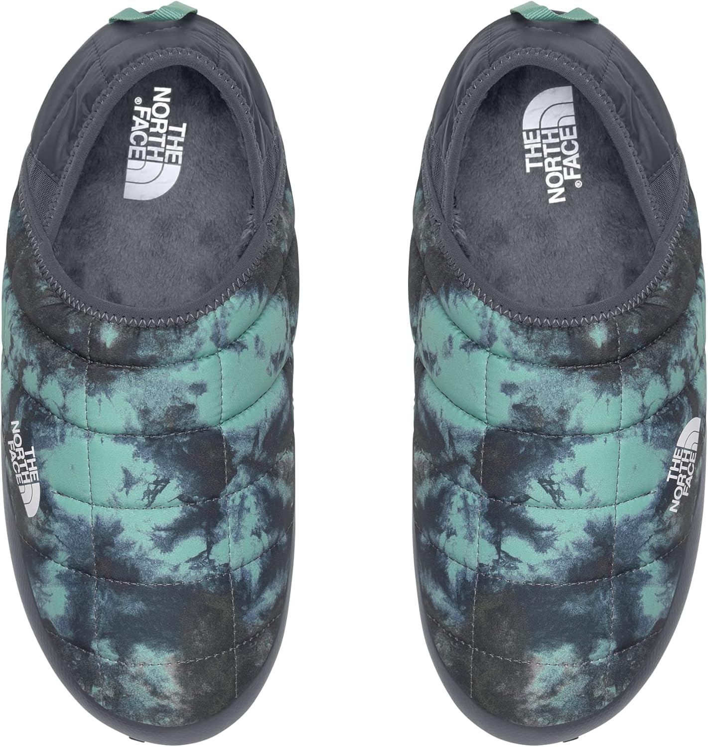 imageTHE NORTH FACE Mens Thermoball Traction Mule V Winter Shoe Insulated amp Water Repellent Rubber OutsoleWasabi Ice Dye PrintVanadis Grey