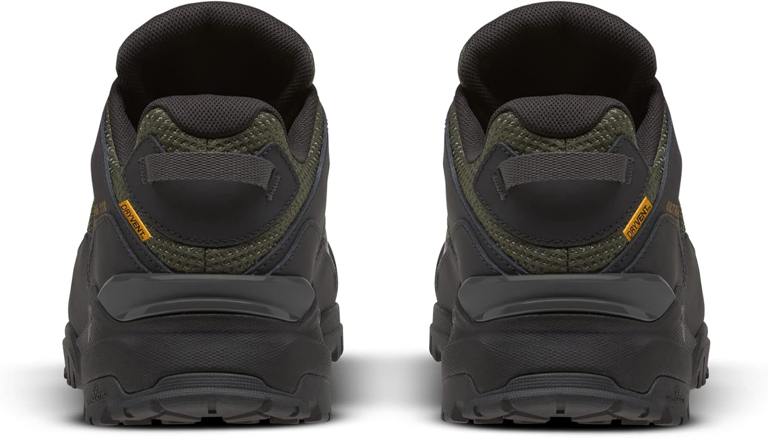 imageTHE NORTH FACE Mens Ultra 112 Waterproof Hiking Shoe Ripstop Leather Rubber Outsole With 5mm LugsNew Taupe GreenTnf Black