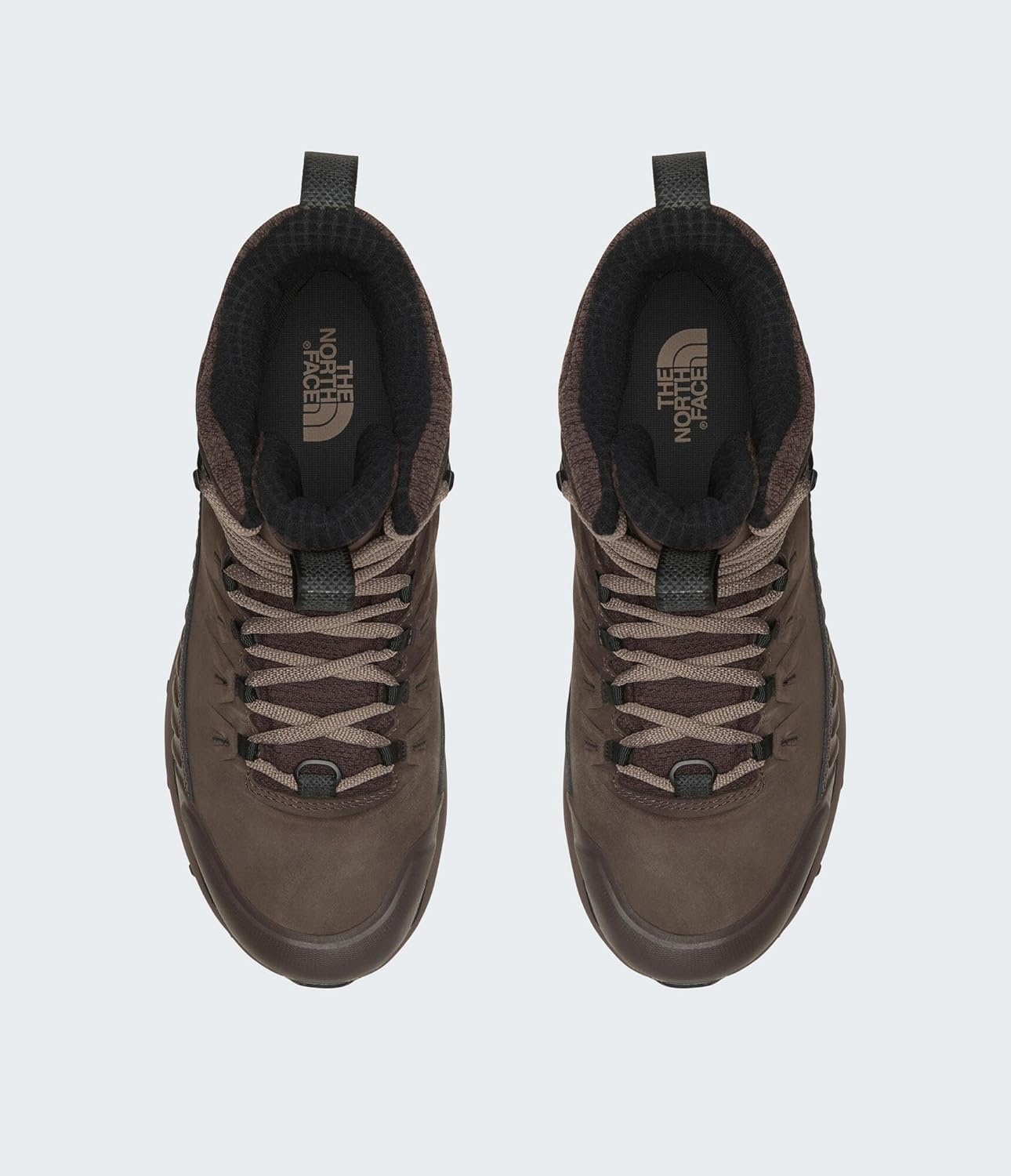 imageTHE NORTH FACE Mens Vectiv Fastpack Insulated Waterproof Hiking Shoe High Traction 4mm LugDemitasse BrownGarnet