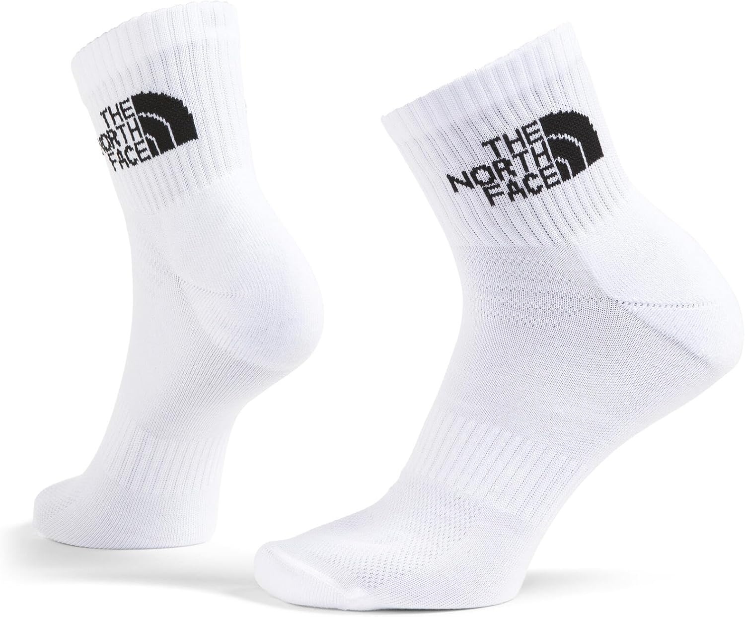 imageTHE NORTH FACE Multisport Cush Quarter Sock 3pack Breathable Athletic Socks for Men amp Women Light Cushion amp Ribbed CuffBlack Assorted