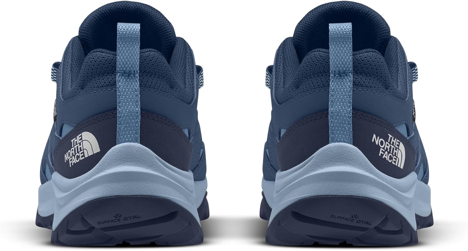 imageTHE NORTH FACE Womens Hedgehog 3 Waterproof Hiking Boot Ripstop Leather Upper Rubber OutsoleIndigo StoneShady Blue