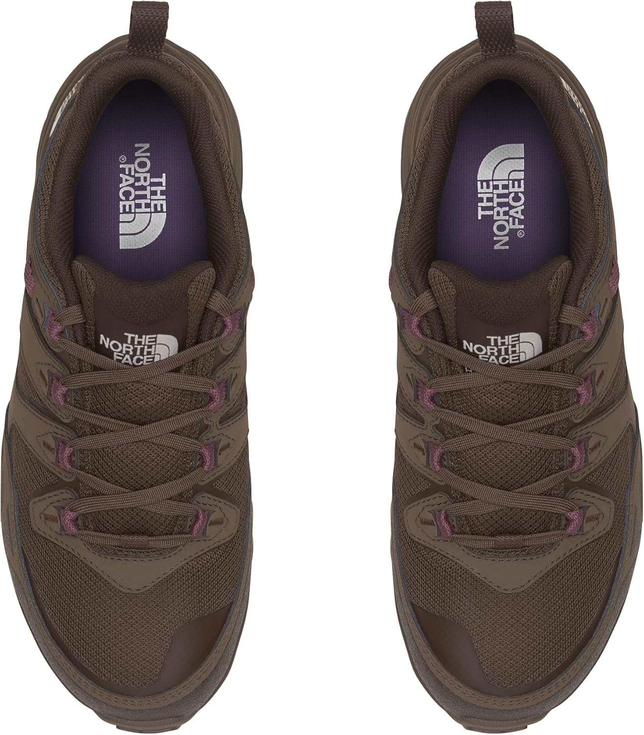 imageTHE NORTH FACE Womens Hedgehog 3 Waterproof Hiking Boot Ripstop Leather Upper Rubber OutsoleSmokey BrownDemitasse Brown