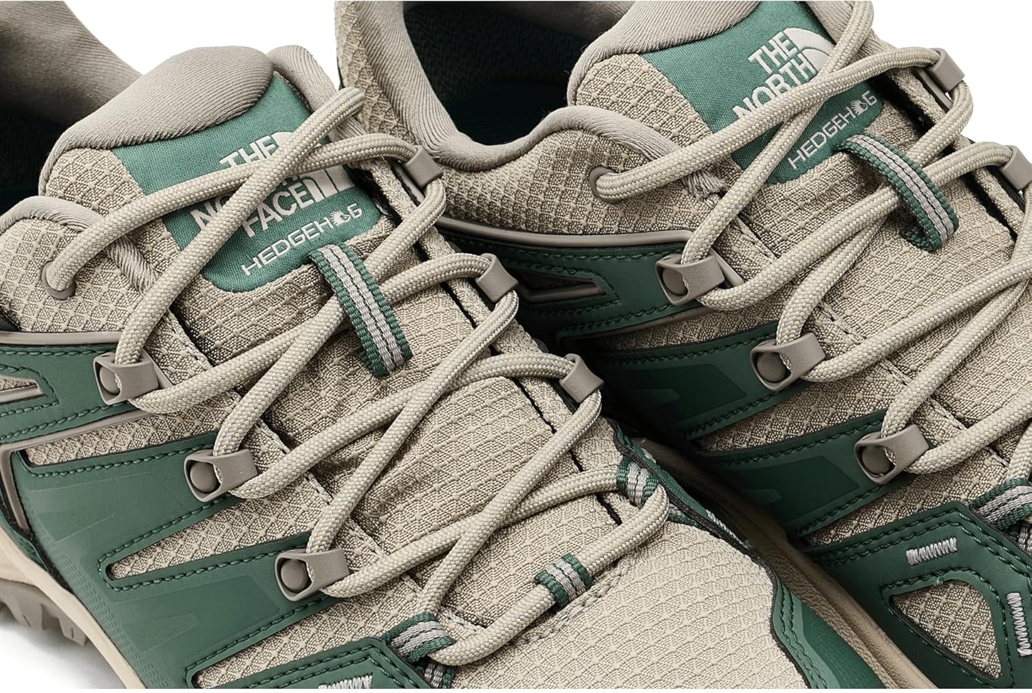 imageTHE NORTH FACE Womens Hedgehog Goretex Hiking Shoe Waterproof Cushioned Rubber Outsole amp Flexible HeelDuck GreenClay Green