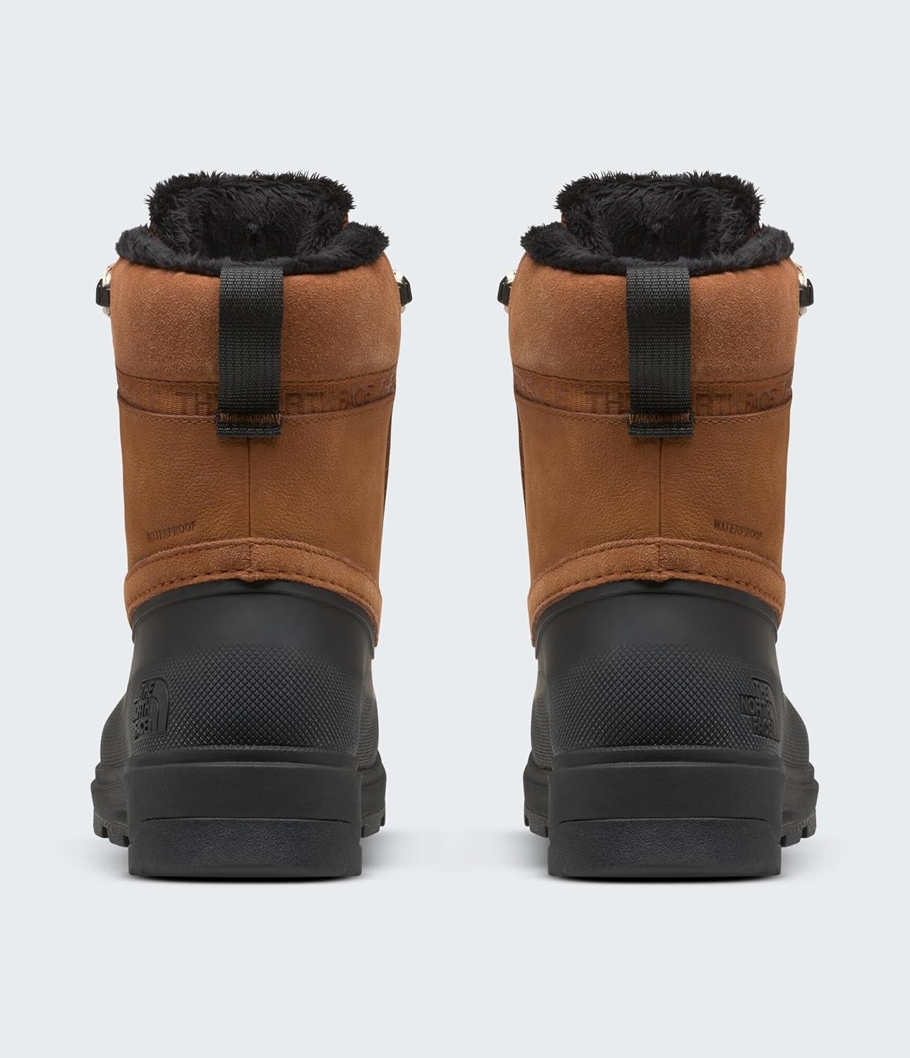 imageTHE NORTH FACE Womens Shellista V Shorty Waterproof Snow Boot Stylish Winter Boot With 45mm LugsBurnt UmberTnf Black