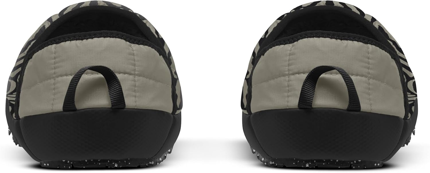imageTHE NORTH FACE Womens Thermoball Traction Mule V Winter Shoe Insulated amp Water Repellent Rubber OutsoleClay Grey Tnf Tiger Stripe PrintTnf Black