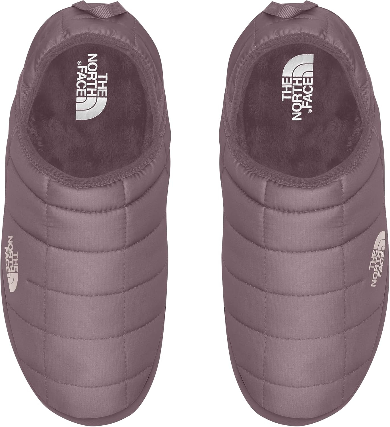 imageTHE NORTH FACE Womens Thermoball Traction Mule V Winter Shoe Insulated amp Water Repellent Rubber OutsoleFawn GreyGardenia White