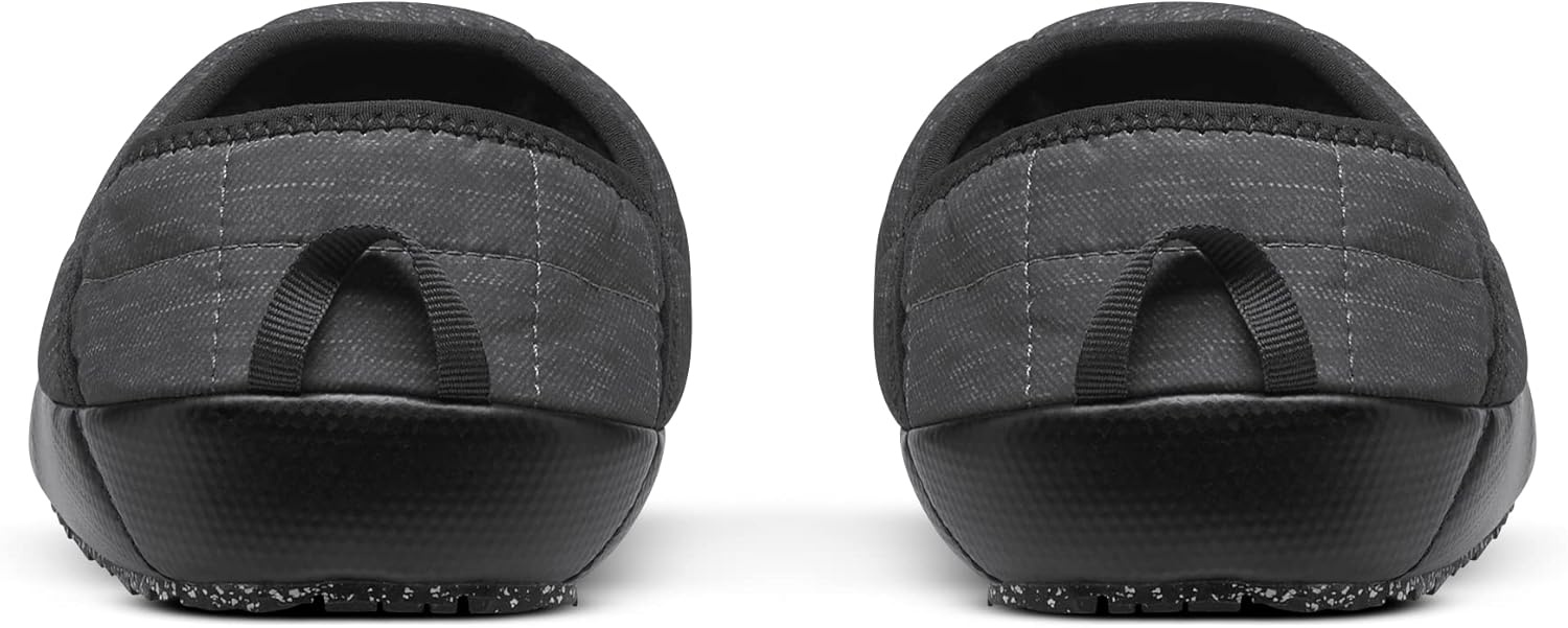imageTHE NORTH FACE Womens Thermoball Traction Mule V Winter Shoe Insulated amp Water Repellent Rubber OutsolePhantom Grey Heather PrintTnf Black