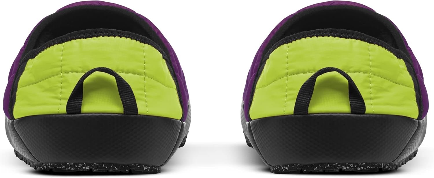 imageTHE NORTH FACE Womens Thermoball Traction Mule V Winter Shoe Insulated amp Water Repellent Rubber OutsolePurple Cactus FlowerTnf Black