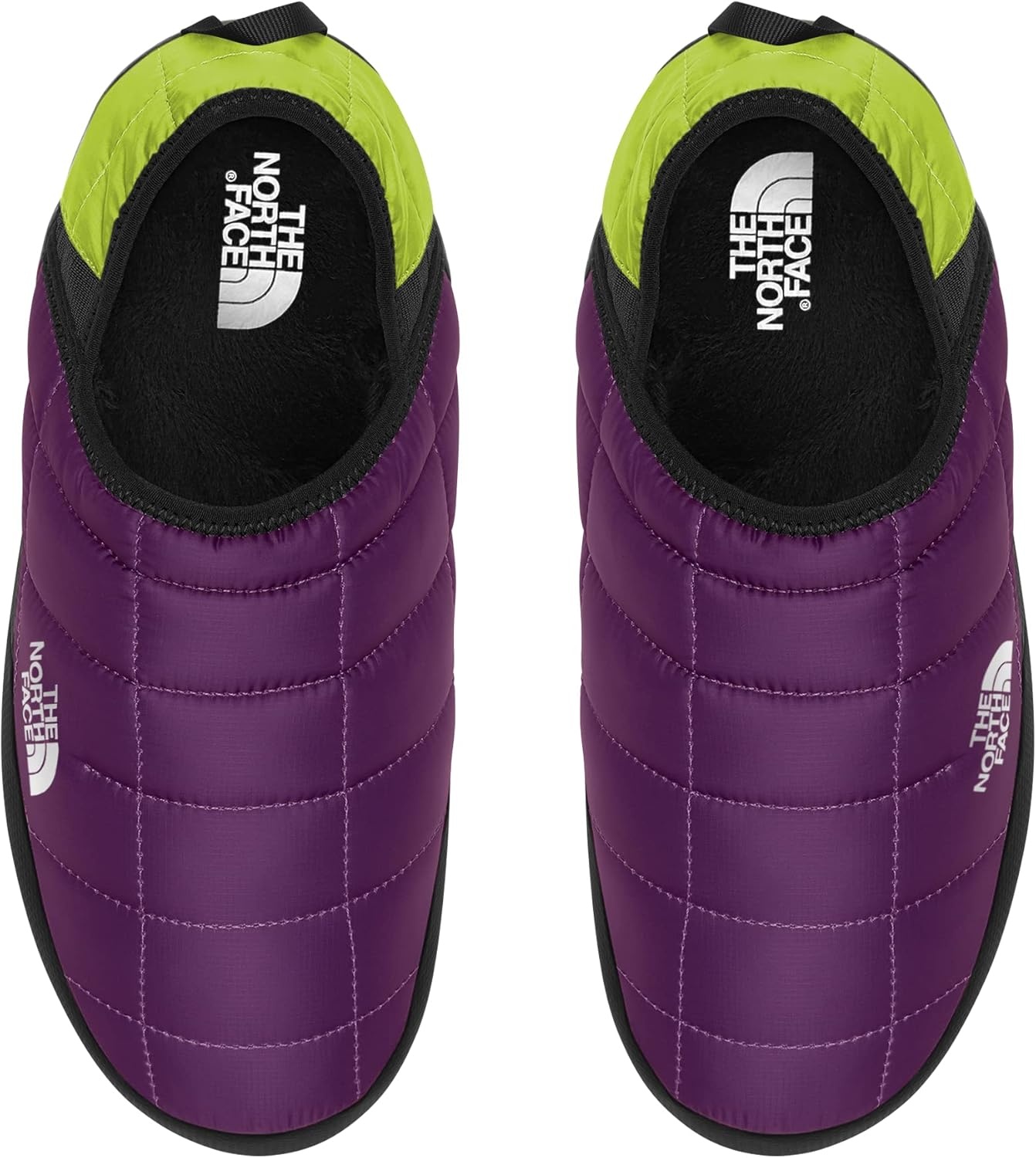imageTHE NORTH FACE Womens Thermoball Traction Mule V Winter Shoe Insulated amp Water Repellent Rubber OutsolePurple Cactus FlowerTnf Black