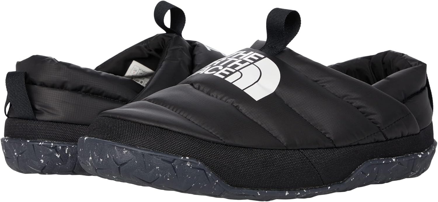 imageTHE NORTH FACE Womens Thermoball Traction Mule V Winter Shoe Insulated amp Water Repellent Rubber OutsoleTnf BlackTnf White