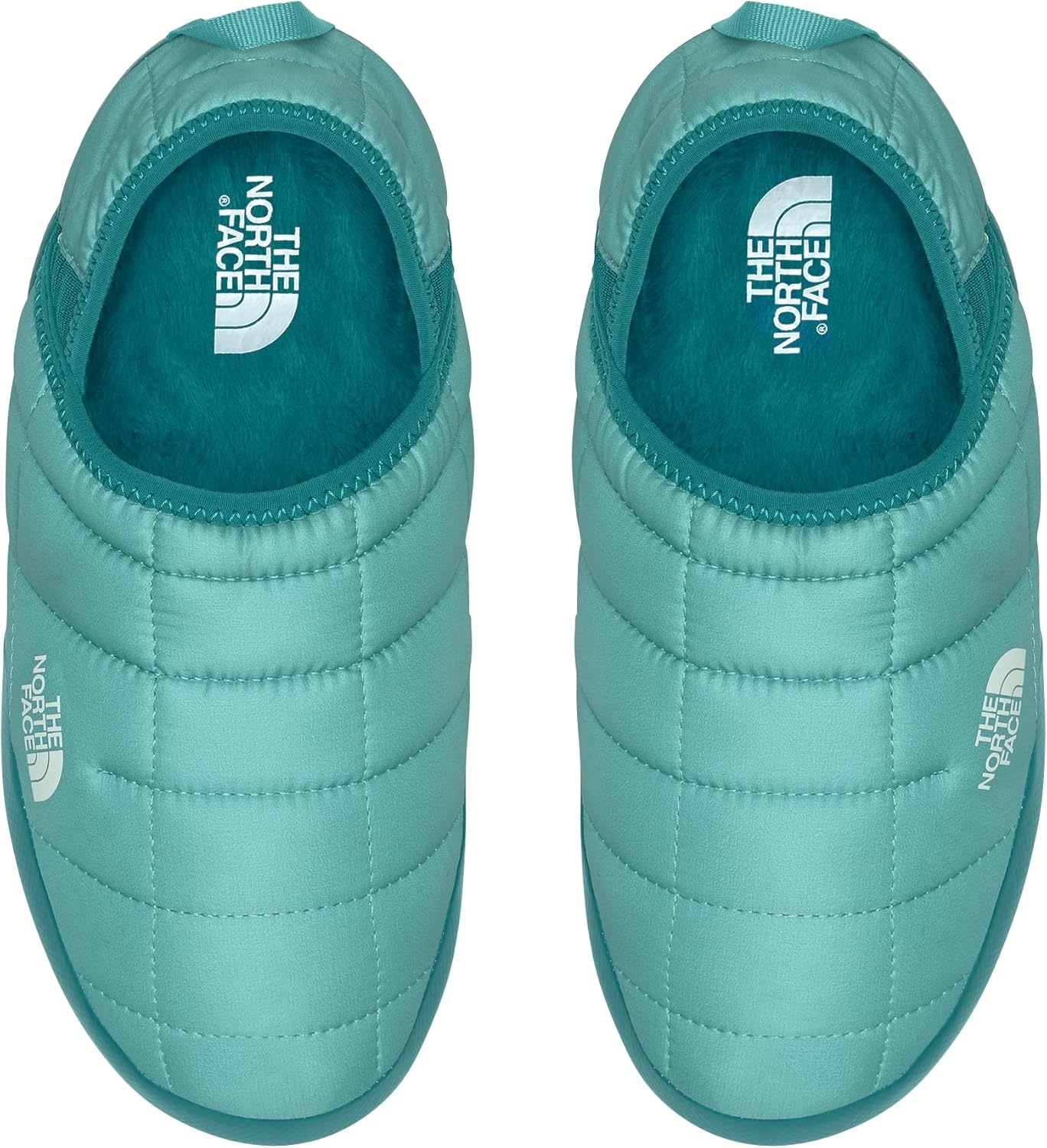 imageTHE NORTH FACE Womens Thermoball Traction Mule V Winter Shoe Insulated amp Water Repellent Rubber OutsoleWasabiHarbor Blue