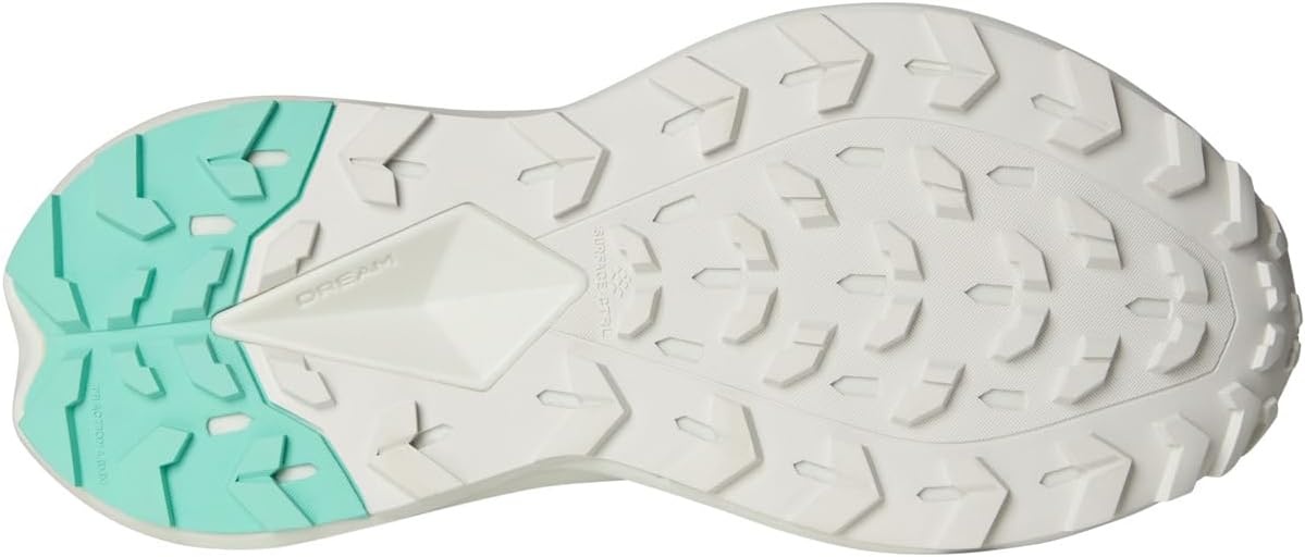 imageTHE NORTH FACE Womens Vectiv Enduris 4 Trail Running Shoe Rubber Outsole High Traction 4mm LugsBright FoamMidnight Petrol