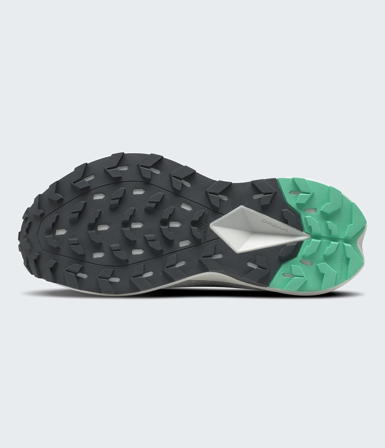 imageTHE NORTH FACE Womens Vectiv Enduris 4 Trail Running Shoe Rubber Outsole High Traction 4mm LugsSpring BudAnthracite Grey