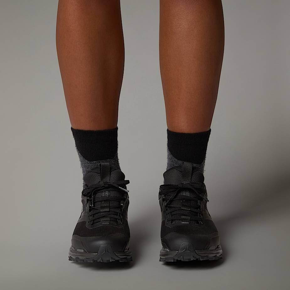imageTHE NORTH FACE Womens Vectiv Fastpack Lite Waterproof Hiking Shoe Rubber Outsole amp Molded TPU Toe CapTnf BlackAnthracite Grey