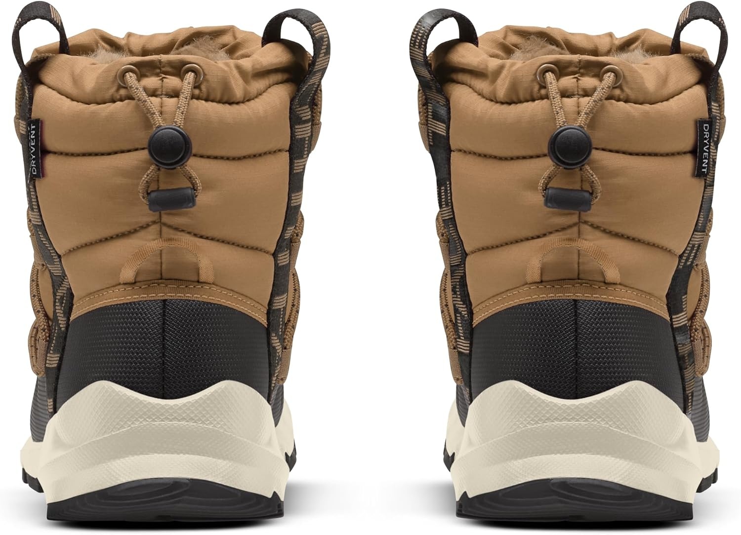 imageTHE NORTH FACE womens Thermoball Traction BootieAlmond ButterTnf Black