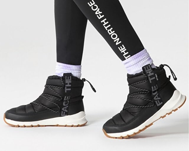 imageTHE NORTH FACE womens Thermoball Traction BootieTnf BlackGardenia White