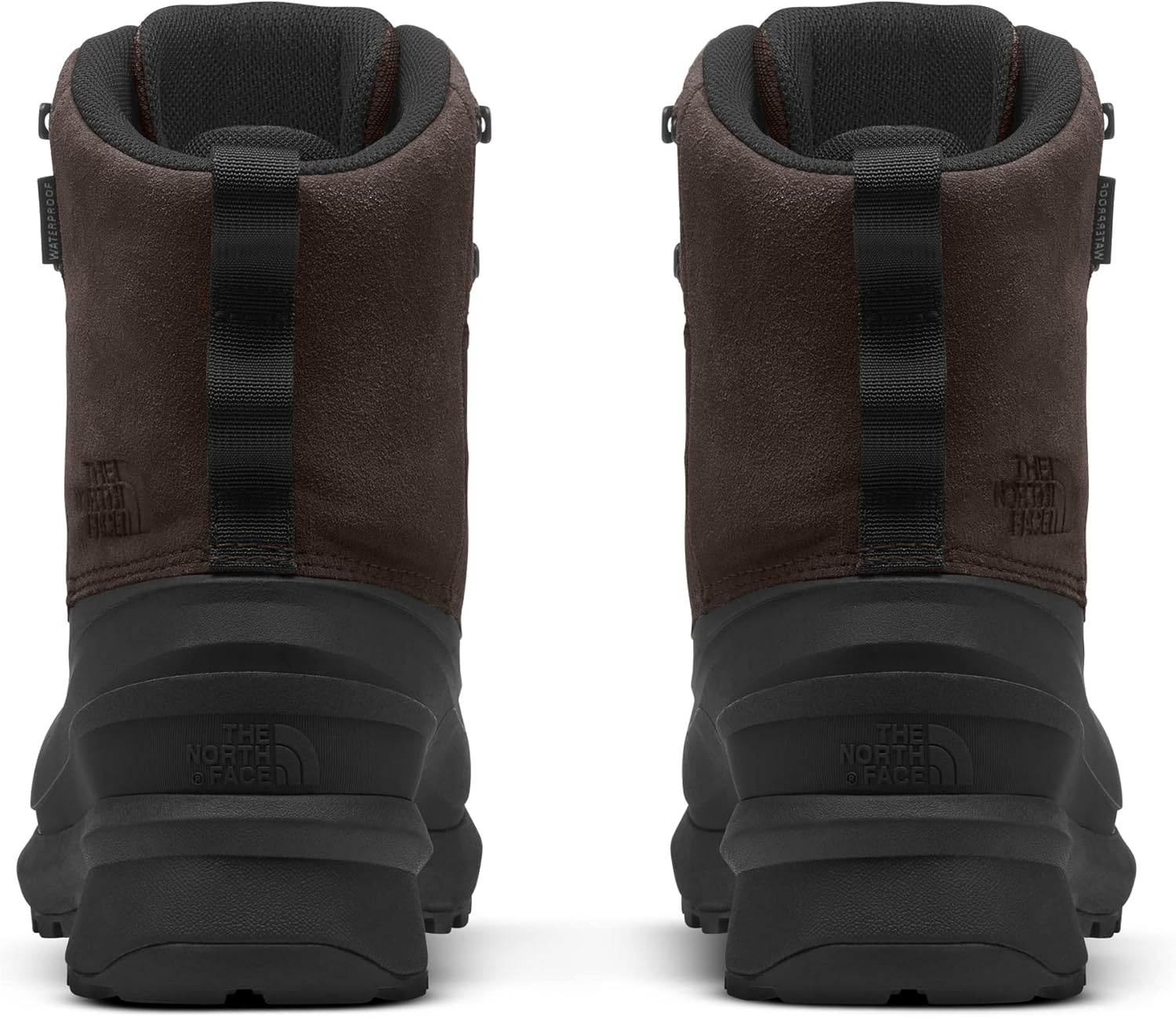 imageThe North Face Mens Chilkat V Laceup Waterproof Snow Boot 200g of Premium InsulationCoffee BrownTnf Black