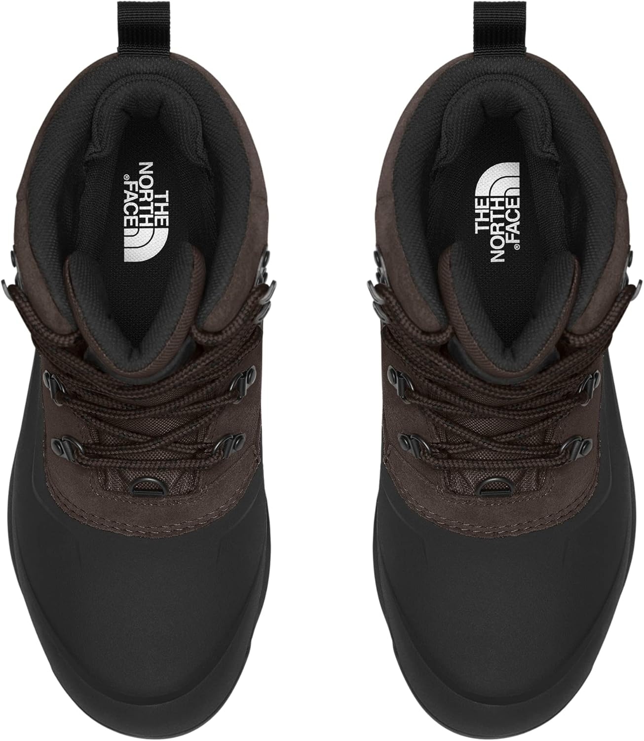 imageThe North Face Mens Chilkat V Laceup Waterproof Snow Boot 200g of Premium InsulationCoffee BrownTnf Black