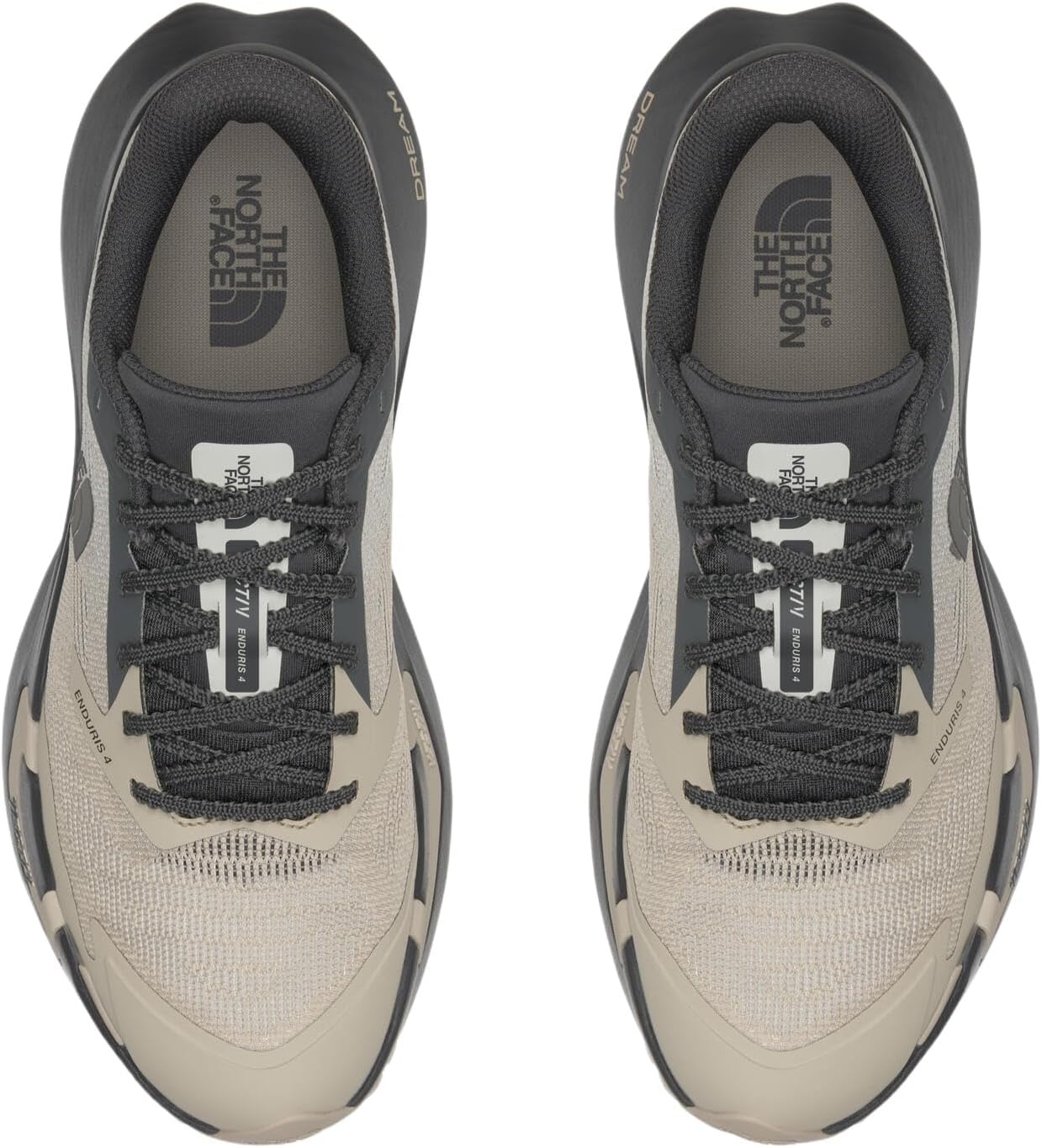 imageThe North Face Mens Vectiv Enduris 4 Trail Running Shoe CushionedAnthracite GreyTimeless Taupe