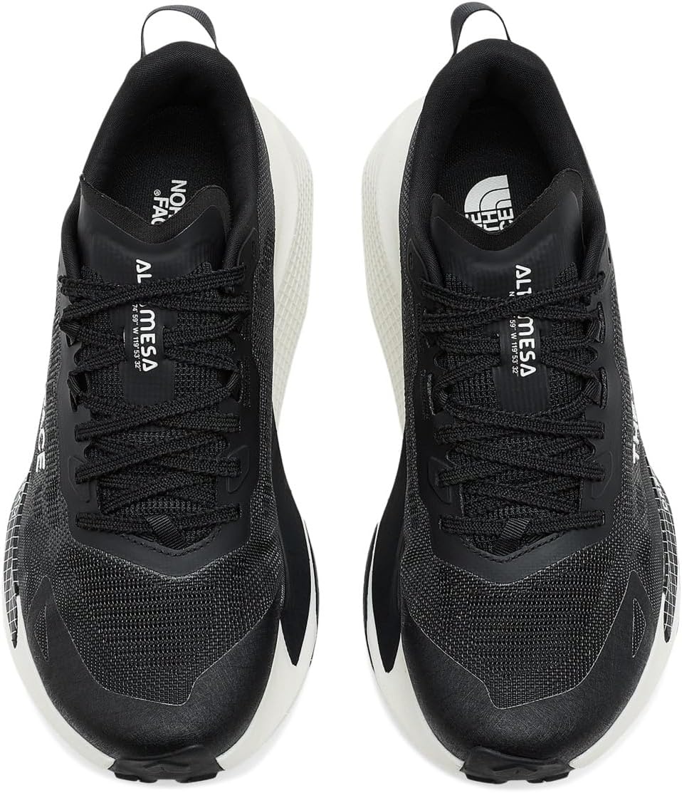 imageThe North Face Womens Altamesa 500 V2 Trail Running Shoe Lightweight Highly Cushioned Durable SoleTnf BlackWhite Ash