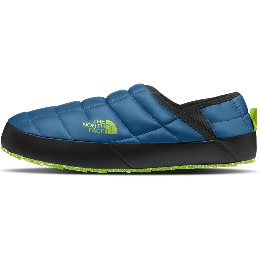 imageTHE NORTH FACE Mens Thermoball Traction Mule V Winter Shoe  Insulated amp Water Repellent Rubber OutsoleBlue  Green  Safety Green