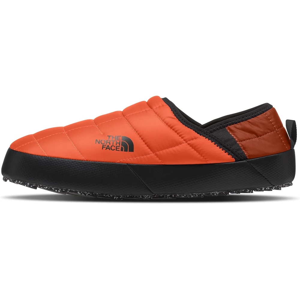 imageTHE NORTH FACE Mens Thermoball Traction Mule V Winter Shoe Insulated amp Water Repellent Rubber OutsoleRetro OrangeTnf Black