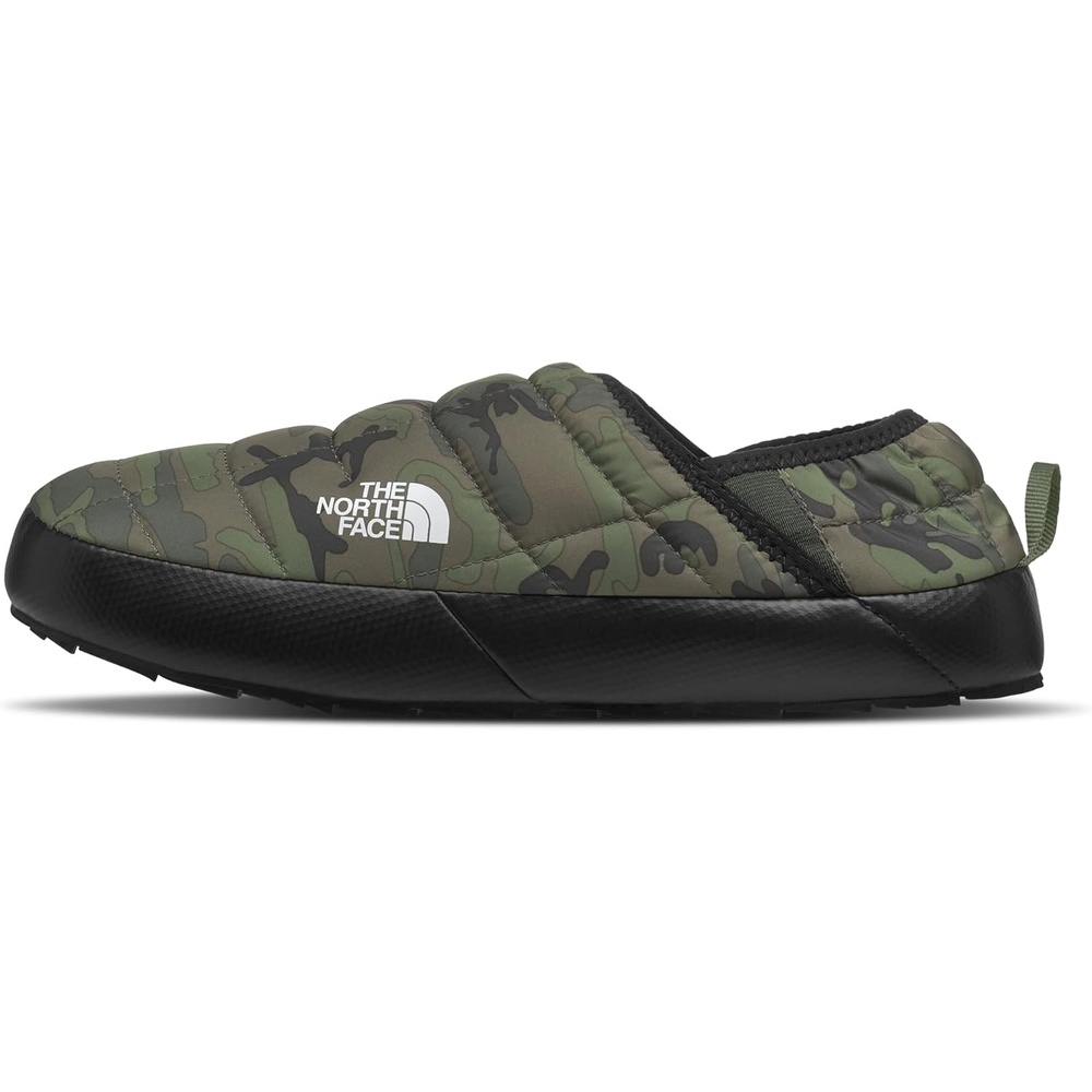 imageTHE NORTH FACE Mens Thermoball Traction Mule V Winter Shoe Insulated amp Water Repellent Rubber OutsoleThyme Brushwood Camo PrintThyme