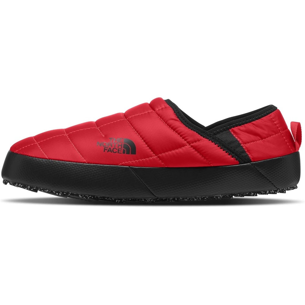 imageTHE NORTH FACE Mens Thermoball Traction Mule V Winter Shoe Insulated amp Water Repellent Rubber OutsoleTnf RedTnf Black