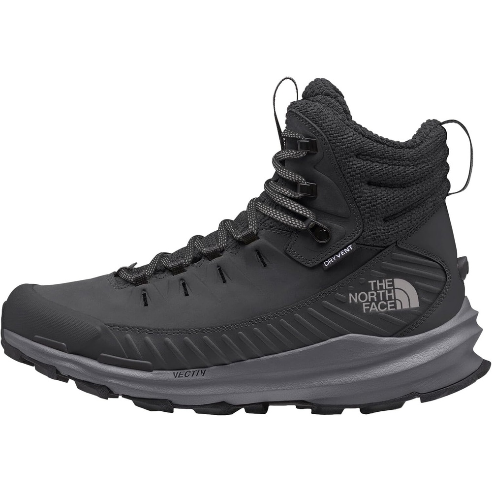 imageTHE NORTH FACE Mens Vectiv Fastpack Insulated Waterproof Hiking Shoe  High Traction 4mm LugTnf BlackVanadis Grey