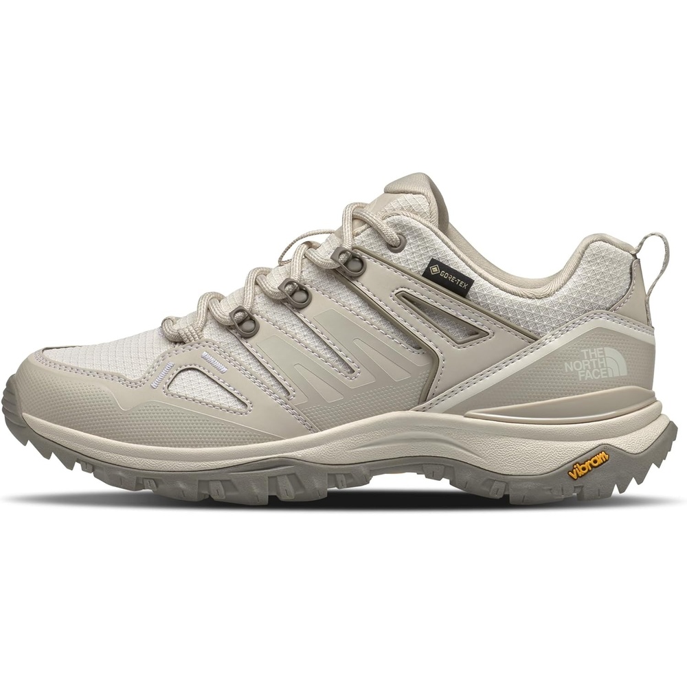 imageTHE NORTH FACE Womens Hedgehog Goretex Hiking Shoe Waterproof Cushioned Rubber Outsole amp Flexible HeelCalacattaWhite Dune