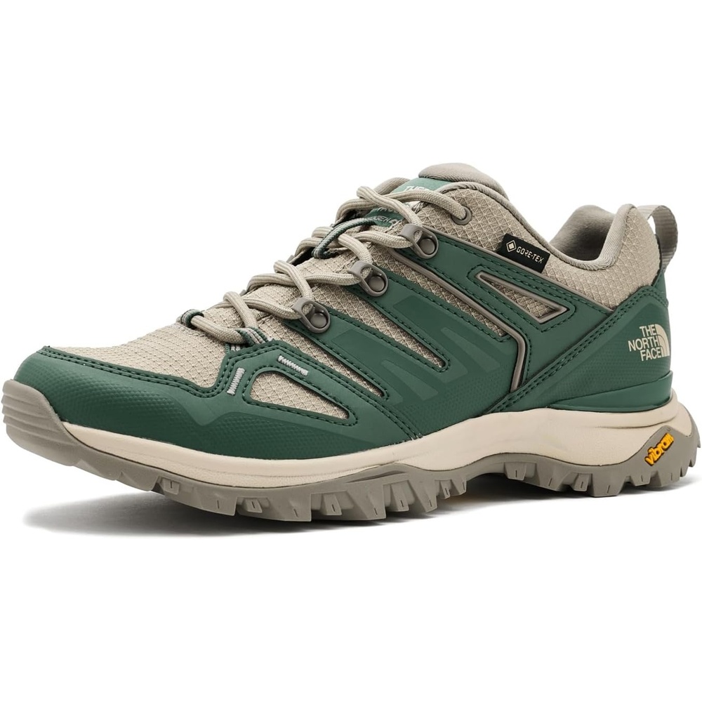 imageTHE NORTH FACE Womens Hedgehog Goretex Hiking Shoe Waterproof Cushioned Rubber Outsole amp Flexible HeelDuck GreenClay Green
