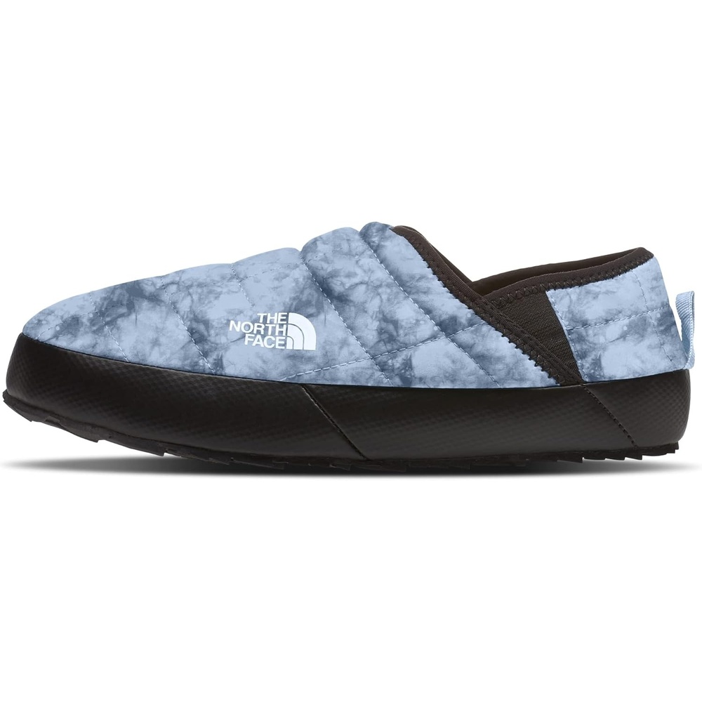 imageTHE NORTH FACE Womens Thermoball Traction Mule V Winter Shoe  Insulated amp Water Repellent Rubber OutsoleBeta Blue Dye Texture Print Tnf Black