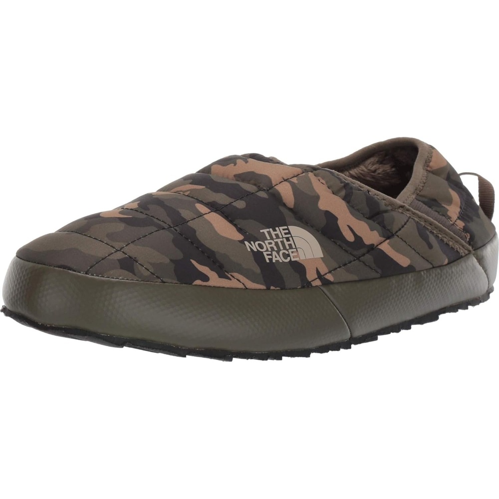 imageTHE NORTH FACE Womens Thermoball Traction Mule V Winter Shoe  Insulated amp Water Repellent Rubber OutsoleGreen Nwtpgn Brntolvgnwdlndcmpt Gx1