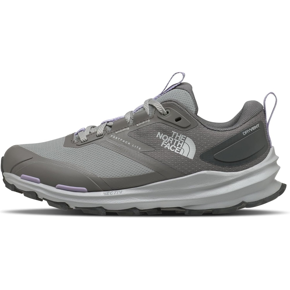 imageTHE NORTH FACE Womens Vectiv Fastpack Lite Waterproof Hiking Shoe Rubber Outsole amp Molded TPU Toe CapConcreteSmoked Pearl