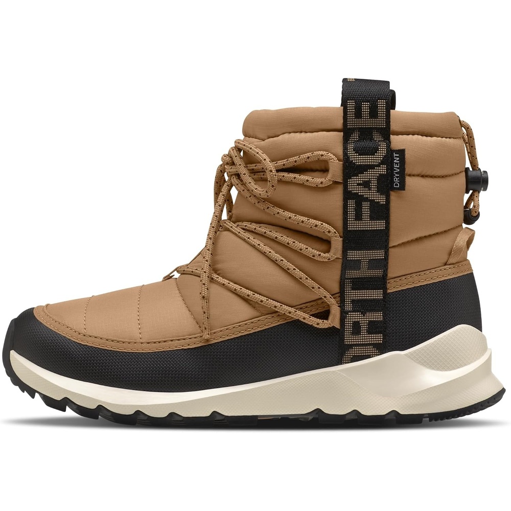 imageTHE NORTH FACE womens Thermoball Traction BootieAlmond ButterTnf Black